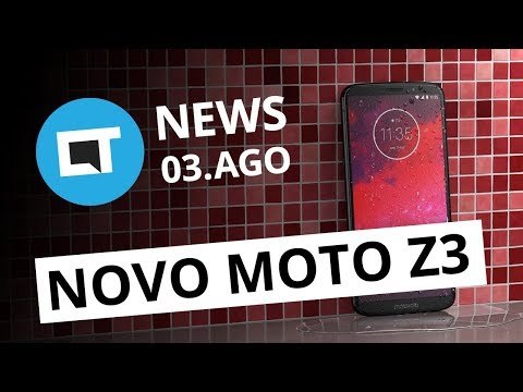 Moto Z3 com Snap 5G; Vídeo oficial do Galaxy Note 9; Smartphone com 4 telas [CT News]
