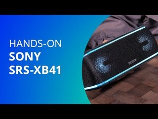 Sony SRS-XB41: luzes, som e água num só lugar [Hands-on]