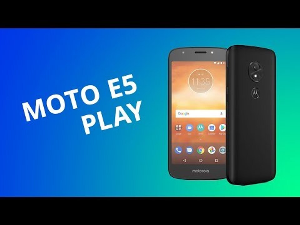 Moto E5 Play: o primeiro Android Go da Motorola [Análise/Review]