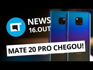 Huawei lança linha Mate 20; Usuária é banida trapaceando Uber; WhatsApp e + [CT News]