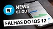 Novos iPhones com problema; Falhas do iOS 12; MP investiga Facebook e+ [CT News]