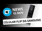 Novo celular de flip da Samsung; iCloud até 22% mais caro no Brasil e  [CT News]