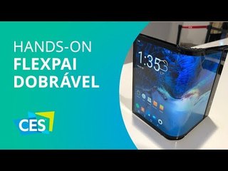 Primeiro smartphone dobrável do mundo: será este o futuro mobile? [CES 2019]
