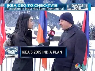 Davos 2019: Should open our store in Mumbai in about a year's time, says Ikea CEO Jesper Brodin