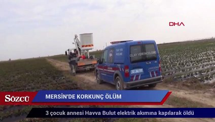 Silifke'de elektrik akımına kapılan kadın öldü