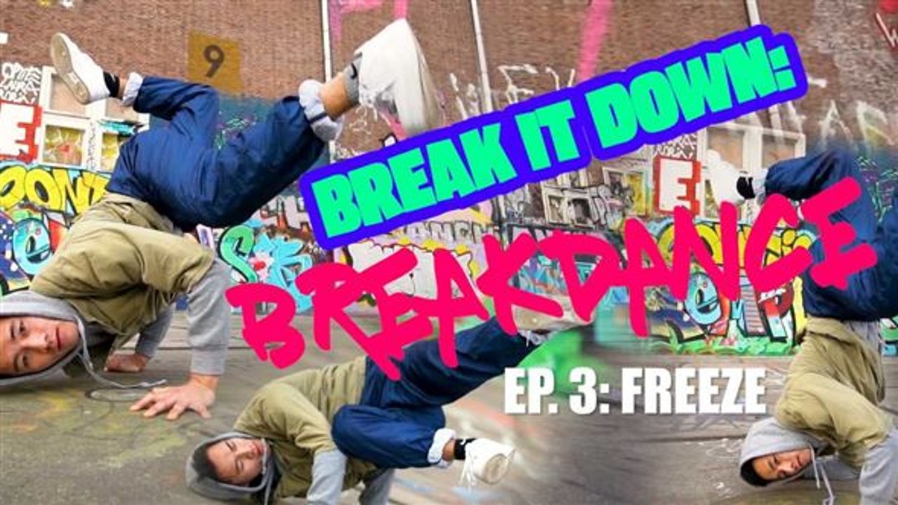 Breakdance : le freeze