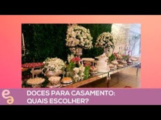 Entre Amigas: Doces para casamento: quais escolher?