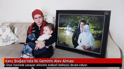 Kerç Boğazı'nda İki Geminin Alev Alması