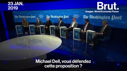 Taxe à 70% : quand un économiste casse l'ambiance à Davos