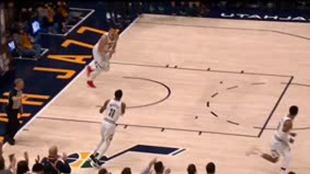 لقطة: ان بي آي: غوبير يجتاح يوكيتش . وسلة ناغتس