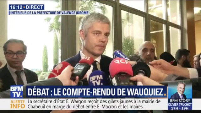 Laurent Wauquiez: Le danger de ce grand débat c'est qu'on sorte avec des propositions très éloignées de ce qu'attendent les Français