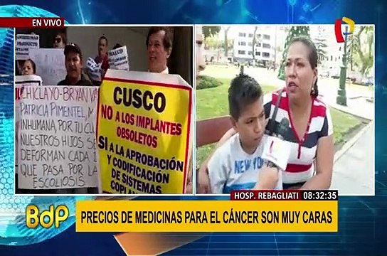 Hospital Rebagliati: pacientes protestan por falta de medicinas en EsSalud