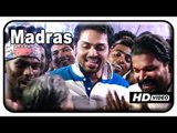 Madras Tamil Movie Scenes - HD |  Kalaiyarasan gets into election work | Karthi