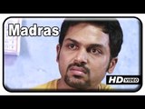 Madras Tamil Movie Scenes - HD | Kalaiyarasan vows to capture the wall | Karthi