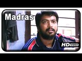 Madras Tamil Movie Scenes - HD | Karthi talks to Kalaiyarasan about his love |  Catherine Tresa