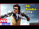 Lingaa Tamil Movie Songs HD | Oh Nanba Song HD | Rajinikanth Introduction | Rajinikanth | Santhanam