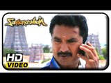 Sandamarutham Tamil Movie Scenes | Sarathkumar discusses his profession with Delhi Ganesh | Nalini