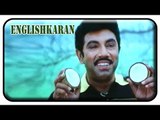 Englishkaran Tamil Movie | Scenes | Sathyaraj pushing girls into pond | Namitha | Santhanam