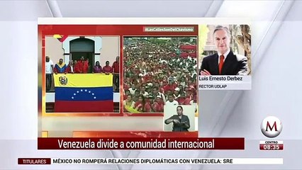 Gobierno mexicano ante la situación en Venezuela, Luis Ernesto Derbez