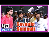 Savaale Samaali Tamil Movie | Scenes | Oorvasi unites the lovers in the program | Ashok Selvan