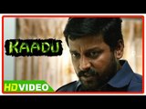 Kaadu Tamil Movie Scenes | Vidharth threatens the smuggler & Muthukumar | Samskruthy