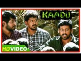 Kaadu Tamil Movie Scenes HD | Vidharth inspires the villagers to fight for their rights | Samskruthy