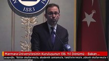 Marmara Üniversitesinin Kuruluşunun 136. Yıl Dönümü - Bakan Kasapoğlu (2) - İstanbul
