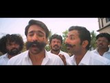 Moone Moonu Varthai Movie | Scenes | Arjun and Venkatesh as villagers | Robo Shankar Intro