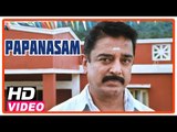 Papanasam Tamil Movie | Climax Scene | Kamal Haasan burying Roshan's body | Gautami