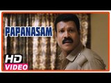 Papanasam Tamil Movie | Scenes | Kalabhavan Mani beats Kamal Haasan and Family | Asha Sarath