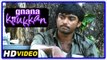 Gnana Kirukkan Tamil Movie | Scenes | Jega meets Archana Kavi and saves her from goons
