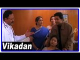 Vikadan Tamil Movie | Scenes | Harish Raghavendra tries to escape with Gayathri | Arun Pandian