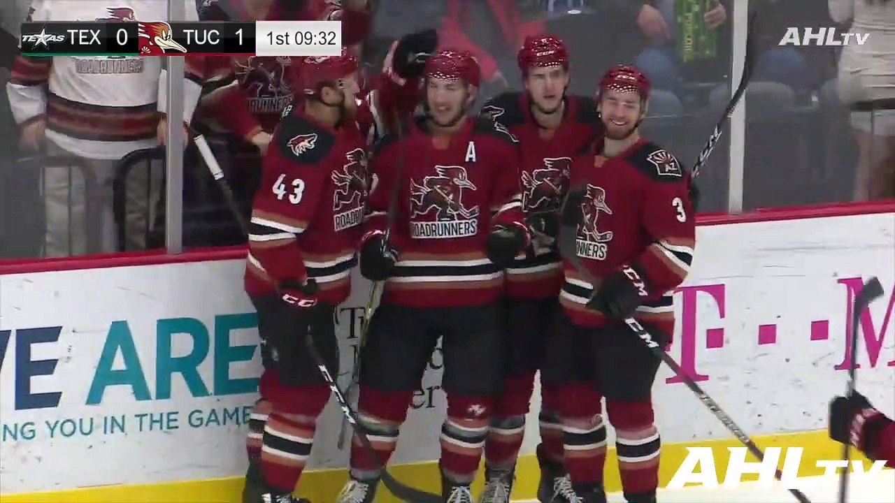 Texas Stars (0) @ Tucson Roadrunners (4)