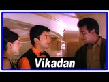 Vikadan Tamil Movie | Scenes | Arun Pandian and Harish Raghavendra meets at party