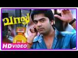 Vaalu Tamil Movie | Scenes | Hansika meets her fiance Adithya | Simbu | Santhanam