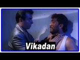 Vikadan Tamil Movie | Scenes | Arun Pandian interrogates watchman | Harish Raghavendra