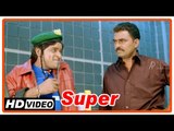 Super Tamil Movie | Scenes | Ali sketches Rajnikanth instead of Sonu Sood | Sayaji Shinde