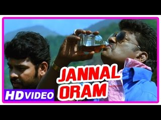 Jannal Oram Tamil Movie | Scenes | Santhana Bharathi repairs the bus | Parthiban | Vimal