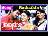 Velayudham Tamil Movie | Songs | Rathathin Song | Abhimanyu gives instructions to Junaid | Vijay