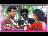 Amarkalam Tamil Movie | Scenes | Ajith proposes to Shalini | Charle | Bharadwaj