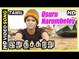 Irudhi Suttru Tamil Movie | Scenes | Usuru Narumbeley Song | Ritika is called back for boxing