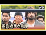Irudhi Suttru Tamil Movie | Scenes | Madhavan angry at Ritika for losing the match | Mumtaz Sorcar