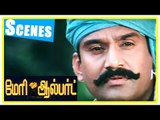 Mary Albert Tamil Movie | Scenes | Napoleon decides to sell fish for living | Police warns Napoleon