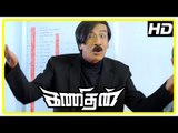 Kanithan Tamil movie | Scenes | Title Credits | Athrarva intro as news reporter | Manobala