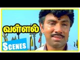 Vallal Tamil Movie Climax | Sathyaraj fights Manivannan | Sangeetha apologies to Sathyaraj & Meena