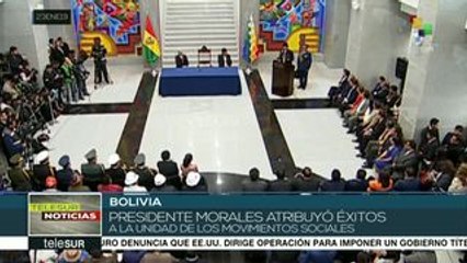 Evo Morales cambia a siete miembros de su gabinete