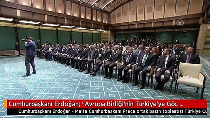 Cumhurbaşkanı Erdoğan: "Avrupa Birliği'nin Türkiye'ye Göç Sorunu Noktasında Vermiş Olduğu Söz...