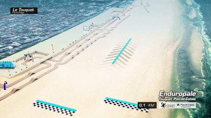 Parcours 2019 Enduropale du Touquet Pas-de-Calais