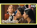 Deiva Thirumagal Tamil movie | scenes | Amala Paul realises Vikram is Baby Sara's father | Karthik