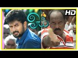 Oyee Tamil Movie Scenes | Geethan wins the competition | Eesha | Nagineedu